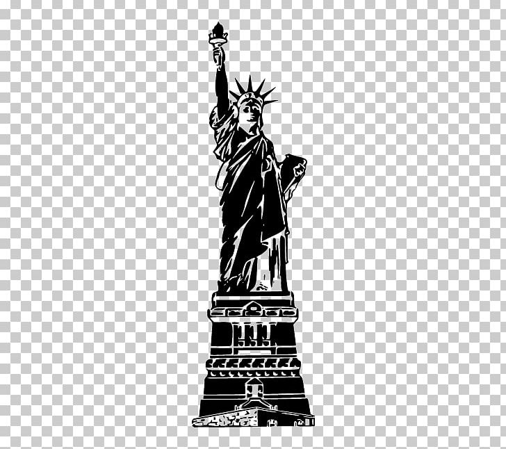 Statue Of Liberty The New Colossus PNG, Clipart, Black And White, Building, Drawing, Fictional Character, Figurine Free PNG Download