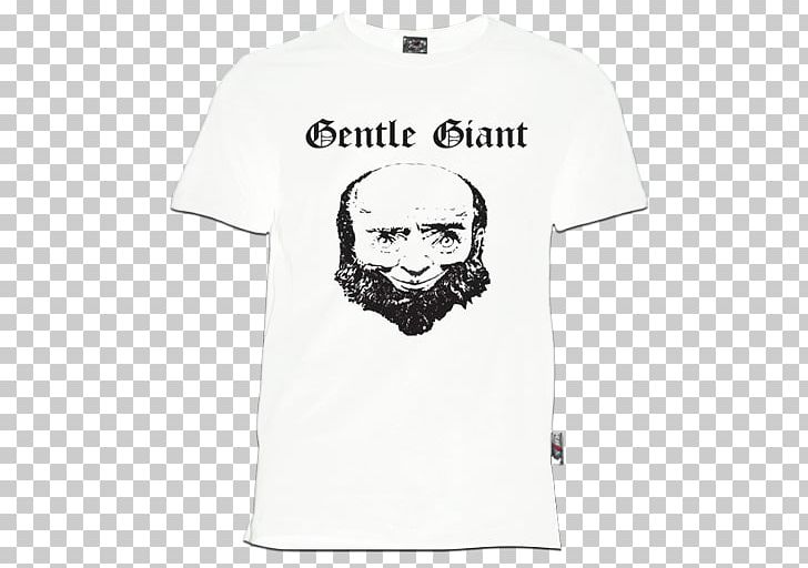 T-shirt Gentle Giant Sleeve Screen Printing PNG, Clipart, Active Shirt, Black, Brand, Clothing, Cotton Free PNG Download