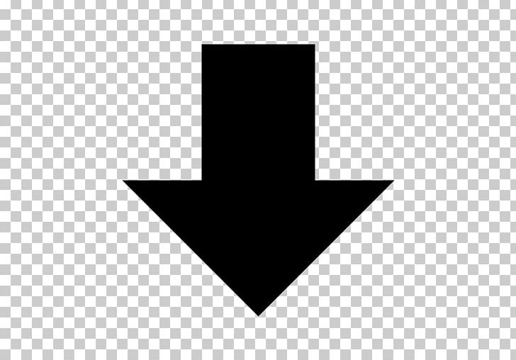 Arrow Down Computer Icons PNG, Clipart, Android, Angle, Arrow, Arrow Down, Black Free PNG Download