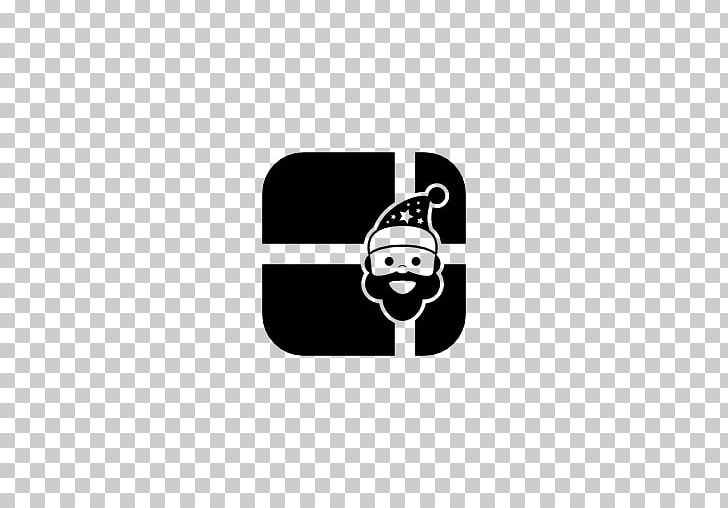 Santa Claus Computer Icons PNG, Clipart, Black, Black And White, Button, Christmas, Christmas Gift Free PNG Download