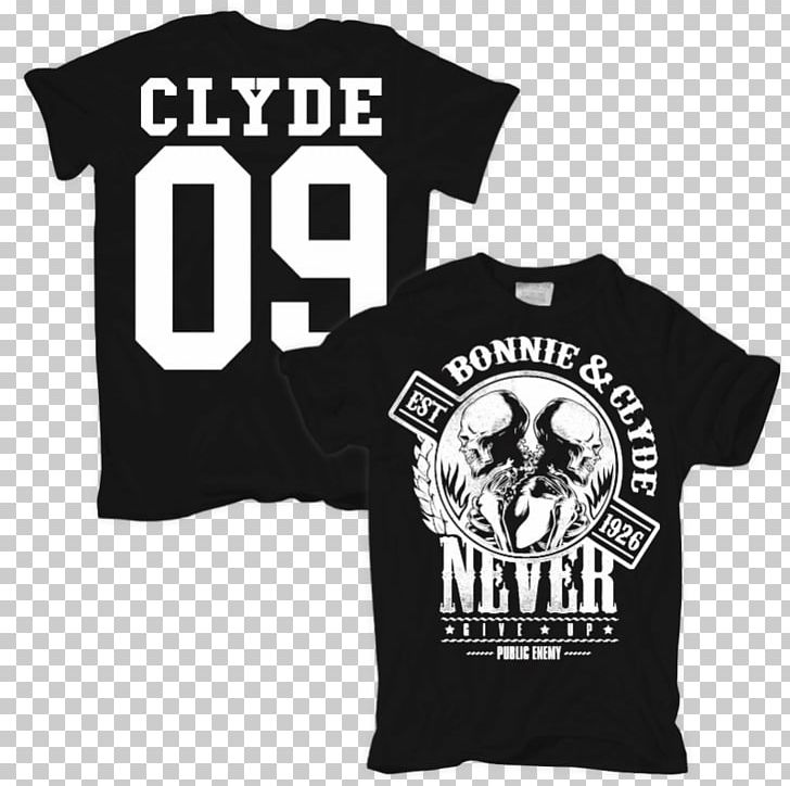 T-shirt Bonnie And Clyde Clothing Sweater Sleeve PNG, Clipart, Black, Bonnie And Clyde, Bonnie Parker, Brand, Clothing Free PNG Download