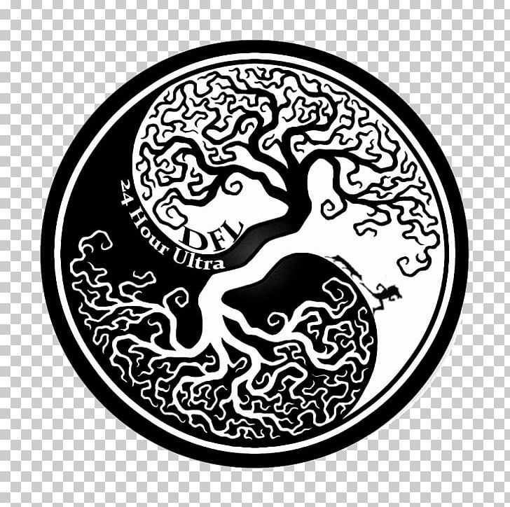 Tree Of Life Yin And Yang The Mountain Yin Yang Tree Adult T-Shirt Sticker Mug PNG, Clipart, Art, Artist, Black And White, Celtic Tree, Circle Free PNG Download