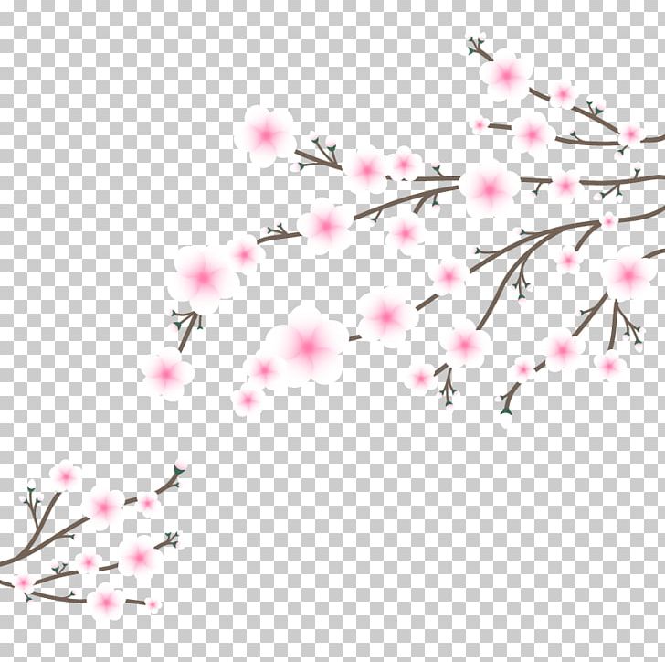 Japan Flower Cherry Blossom Euclidean PNG, Clipart, Branch, Cerasus, Cher, Cherry, Cherry Tree Free PNG Download