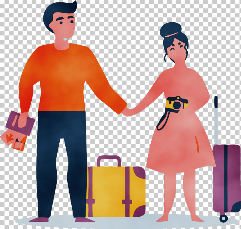 Cartoon Animation Construction Worker Suitcase PNG, Clipart, Animation, Cartoon, Construction Worker, Couple, Lover Free PNG Download