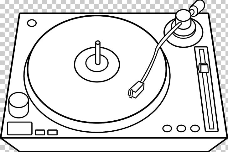Disc Jockey Coloring Book Phonograph Record DJ Mixer PNG, Clipart, Angle, Area, Art, Black And White, Cartoon Free PNG Download