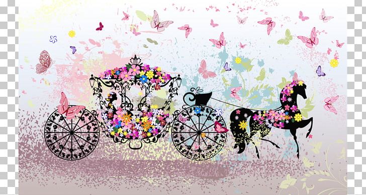 Wedding Invitation Carriage PNG, Clipart, Art, Artwork, Carriage, Encapsulated Postscript, Floral Free PNG Download