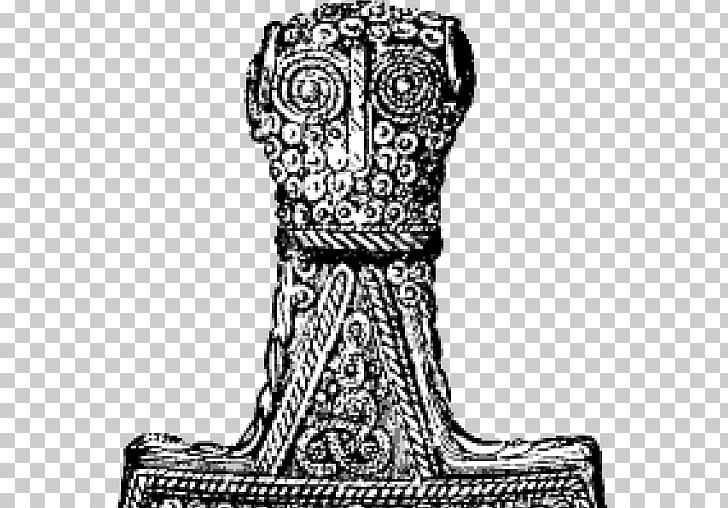 Viking Age Mjölnir Thor Norse Mythology PNG, Clipart, Black And White, Charms Pendants, Comic, Freyja, Hammer Free PNG Download