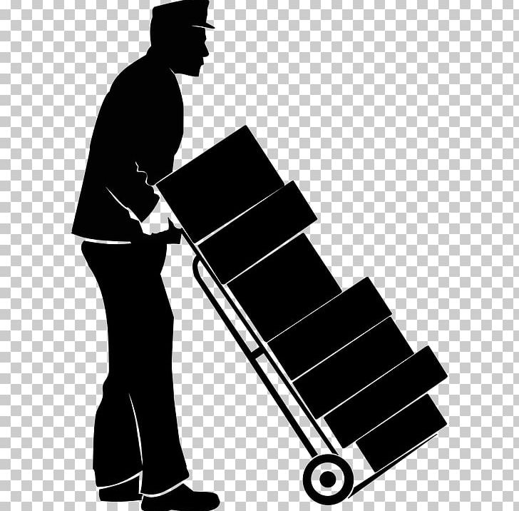 Mover Box Relocation PNG, Clipart, Angle, Black, Black And White, Box, Hand Truck Free PNG Download