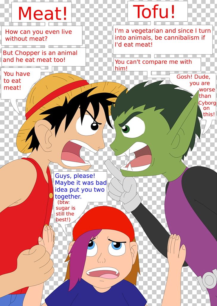 Beast Boy Cyborg Martian Manhunter Teen Titans Monkey D. Luffy PNG, Clipart, Beast Boy, Cartoon, Character, Cheek, Comics Free PNG Download