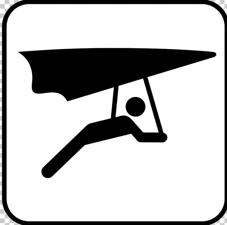 Hang Gliding PNG, Clipart, Angle, Area, Artwork, Black, Black And White Free PNG Download
