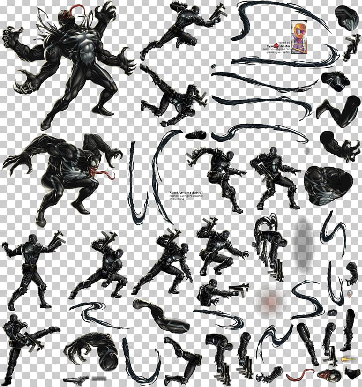 Marvel: Avengers Alliance Anti-Venom Flash Thompson PNG, Clipart, Antivenom, Arnim Zola, Art, Black And White, Comics Free PNG Download