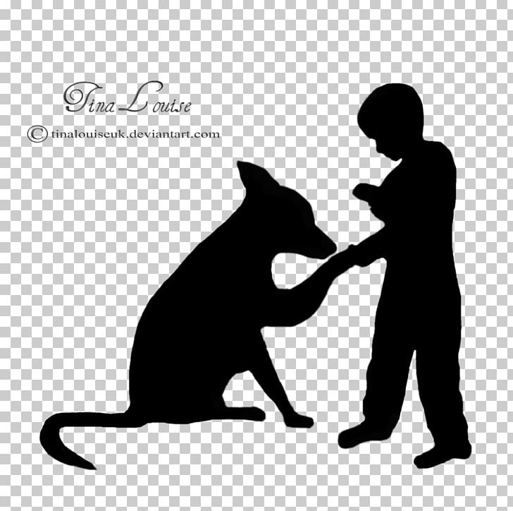 Cat Silhouette Boxer PNG, Clipart, Animals, Black, Black And White, Boxer, Boy Free PNG Download