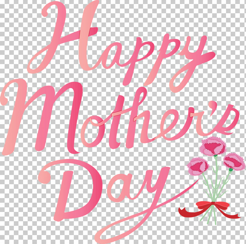 Pink Text Font Plant Love PNG, Clipart, Flower, Happy Mothers Day Calligraphy, Love, Mothers Day Calligraphy, Paint Free PNG Download