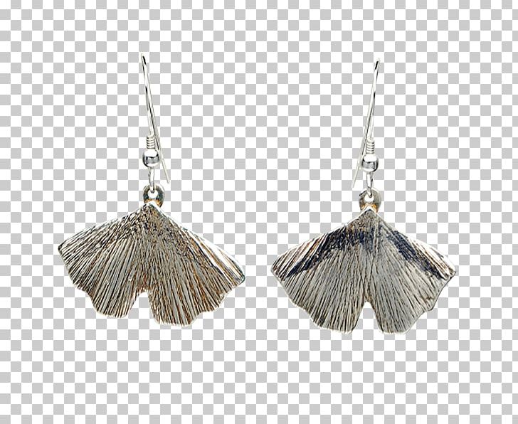 Earring Ginkgo Biloba Jewellery Sterling Silver PNG, Clipart, Artisan, Bark, Charms Pendants, Craft, Earring Free PNG Download