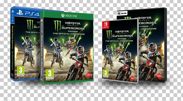 Monster Energy AMA Supercross An FIM World Championship Xbox 360 PlayStation 4 MXGP 3 PNG, Clipart, Deadpool, Game, London 2012, Milestone Srl, Monster Energy Free PNG Download