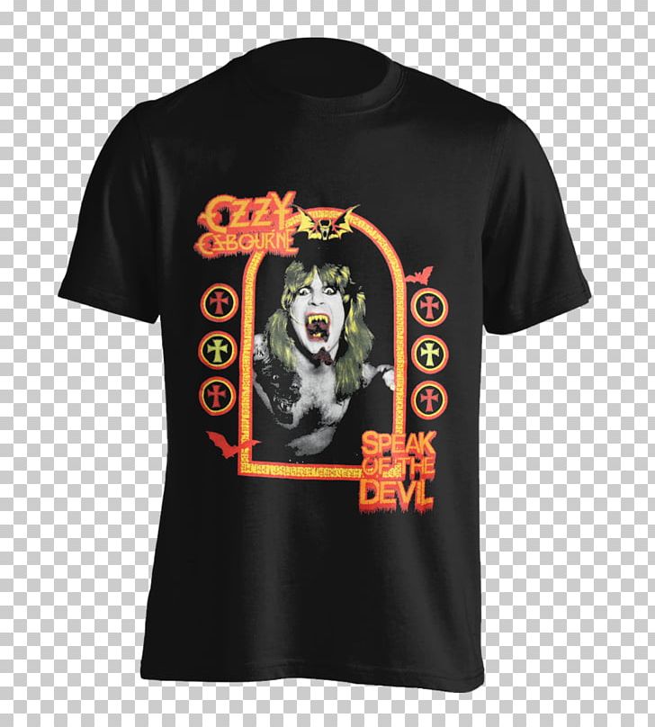 T-shirt Speak Of The Devil Black Sabbath Bark At The Moon Heavy Metal PNG, Clipart, Active Shirt, Album, Bark At The Moon, Black, Black Rain Free PNG Download