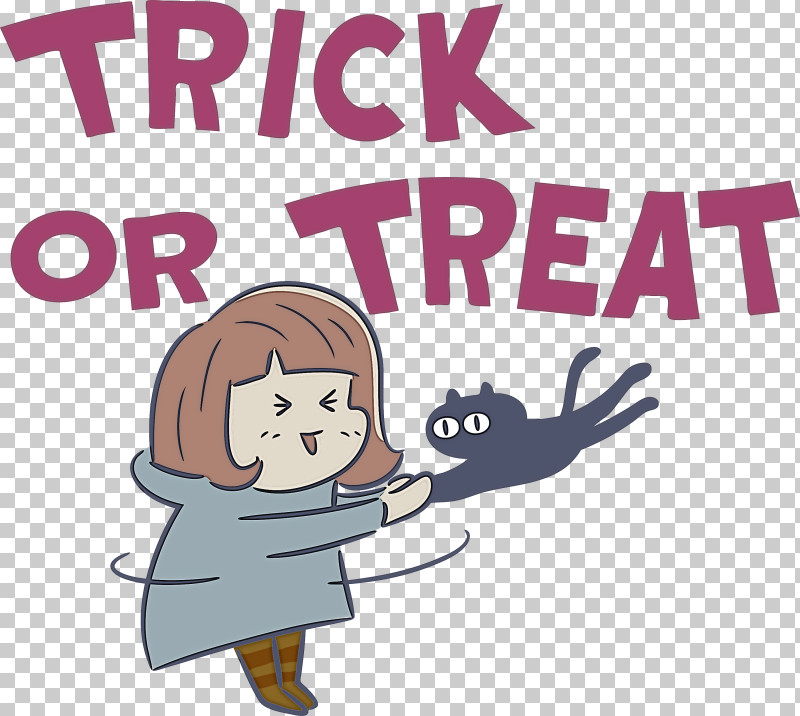 TRICK OR TREAT Halloween PNG, Clipart, Cartoon, Character, Halloween, Happiness, Human Free PNG Download