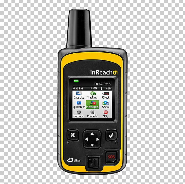 DELORME InReach Se Satellite Tracker Garmin InReach Explorer+ Global Positioning System SPOT Satellite Messenger PNG, Clipart, Cellular Network, Elec, Electronic Device, Electronics, Gadget Free PNG Download