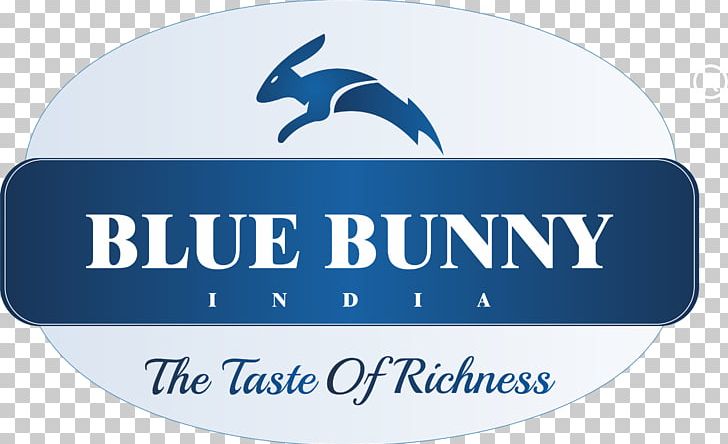 Logo Ice Cream India Organization Brand PNG, Clipart, Area, Banner, Blue, Blue Bunny, Brand Free PNG Download