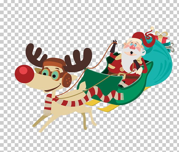 Santa Claus Christmas PNG, Clipart, Animation, Antelope, Art, Cartoon, Christmas Decoration Free PNG Download