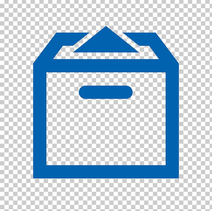 Cardboard Box Computer Icons PNG, Clipart, Angle, Area, Blue, Box, Brand Free PNG Download
