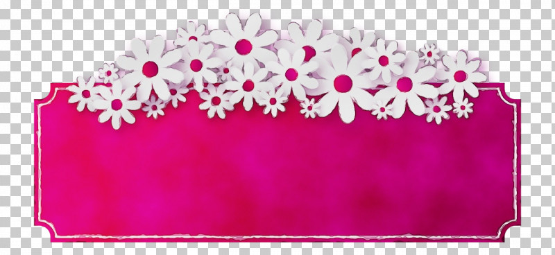 Pink Magenta Hair Accessory Flower PNG, Clipart, Flower, Hair Accessory, Magenta, Paint, Pink Free PNG Download