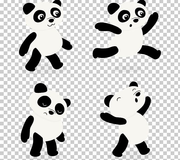 Giant Panda Bear Euclidean PNG, Clipart, Animals, Balloon Cartoon, Bear, Carnivoran, Cartoon Free PNG Download