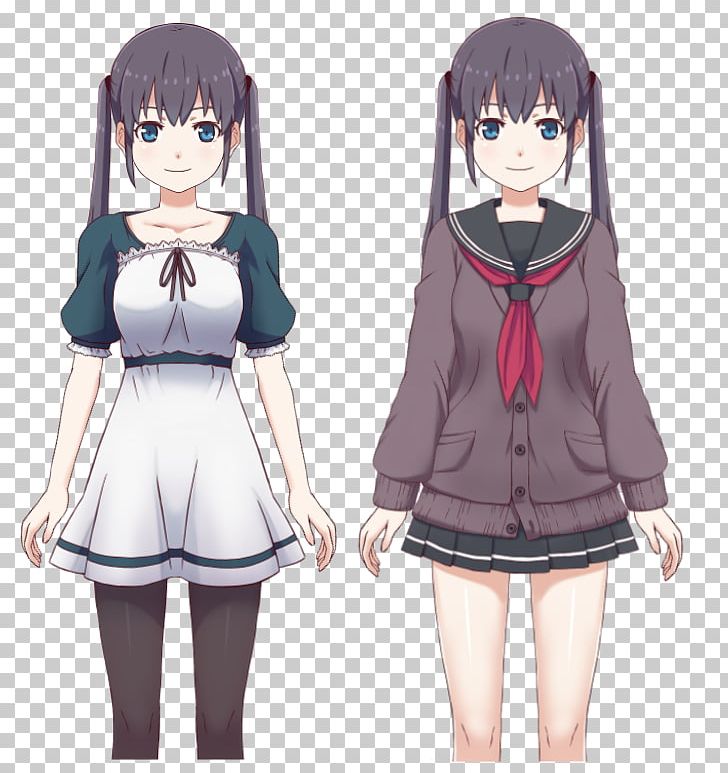 Live2D Model GIFアニメーション PNG, Clipart, 2d Computer Graphics, Animated Film, Anime, Black Hair, Brown Hair Free PNG Download