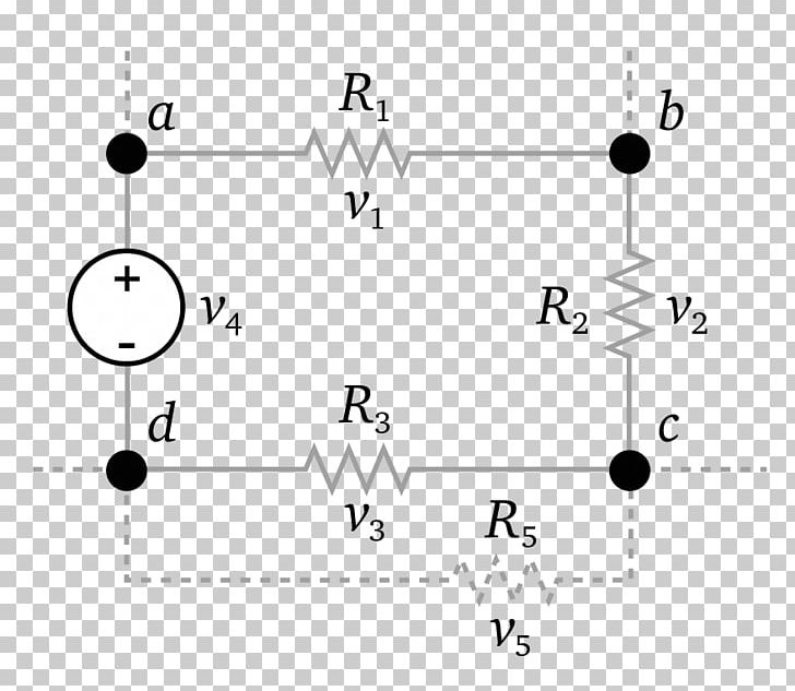 Kirchhoff's Circuit Laws Electric Potential Difference Electrical Network Ohm's Law Node PNG, Clipart,  Free PNG Download