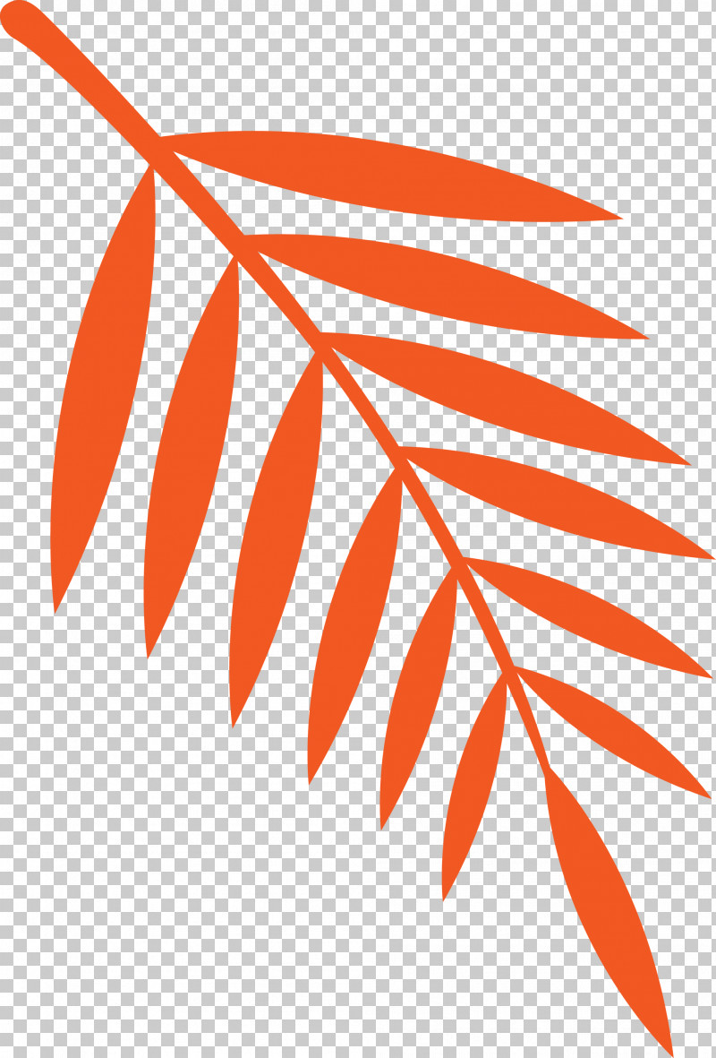 Leaf PNG, Clipart, Branch, Flower, Leaf, Line, Orange Free PNG Download