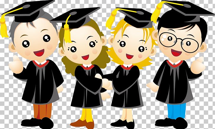 Graduation Ceremony Cartoon PNG, Clipart, Academic Dress, Academician, Campus, Ceremony, Child Free PNG Download