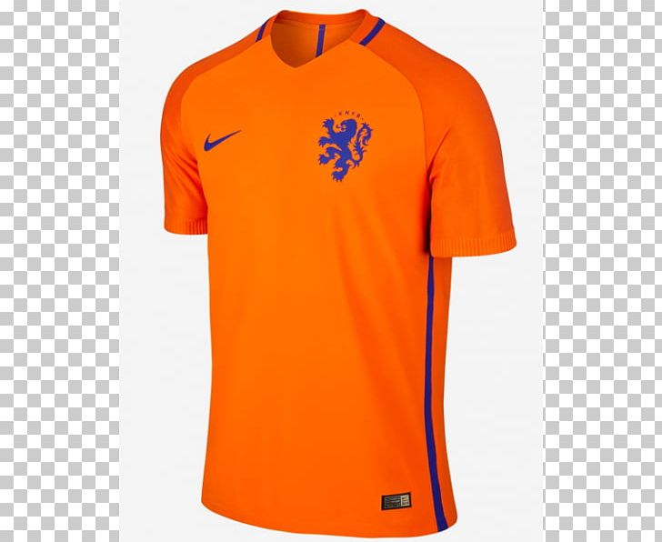 Netherlands National Football Team T-shirt Nike Jersey PNG, Clipart, Active Shirt, Clothing, Football, Jersey, Kit Free PNG Download