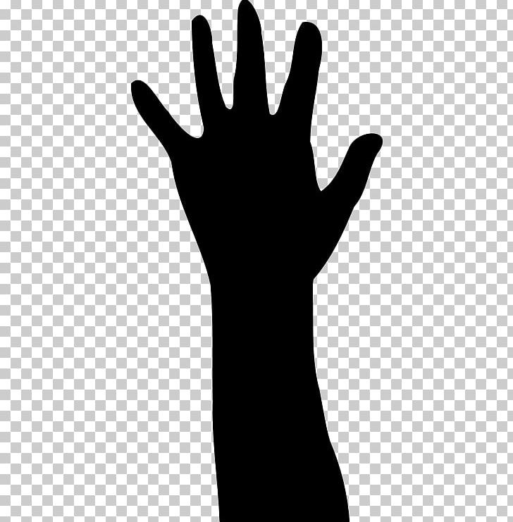 Hand Finger Silhouette PNG, Clipart, Black, Black And White, Finger, Hand, Line Free PNG Download