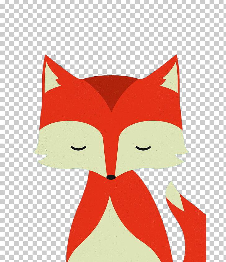 Red Fox Drawing Illustration PNG, Clipart, Animal, Animals, Art, Carnivoran, Cartoon Free PNG Download