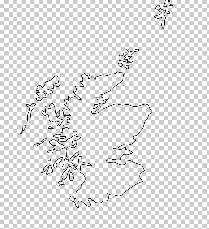 Scotland Blank Map PNG, Clipart, Angle, Art, Black, Black And White, Blank Map Free PNG Download