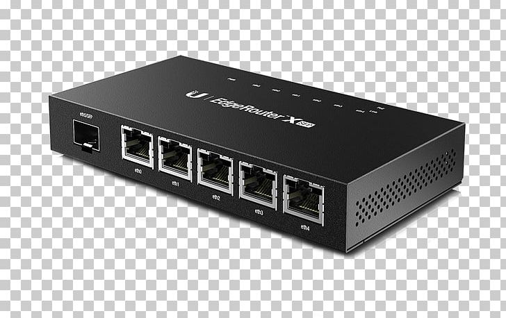Ubiquiti Networks EdgeRouter X Small Form-factor Pluggable Transceiver Gigabit Ethernet PNG, Clipart, Computer Network, Electronic Device, Miscellaneous, Network Switch, Others Free PNG Download