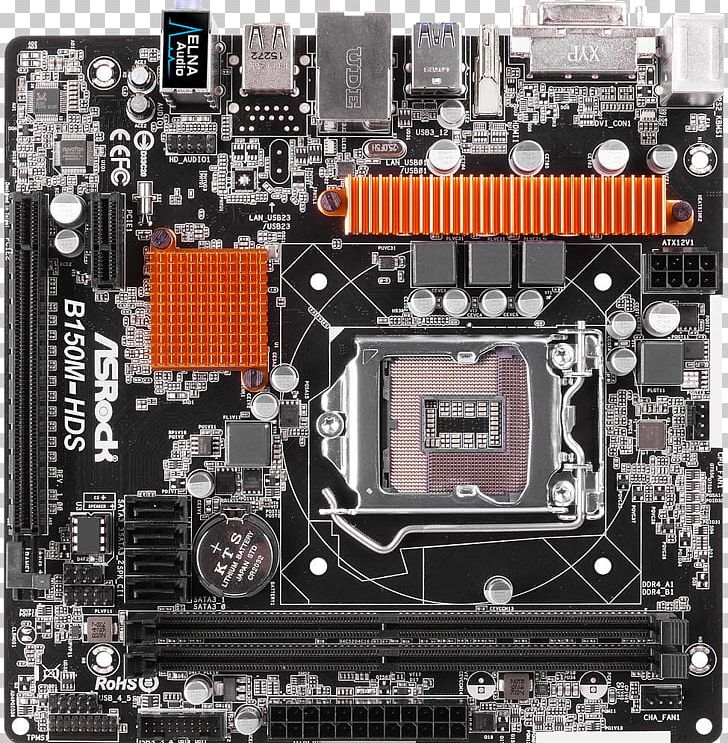 Intel Motherboard LGA 1151 MicroATX PNG, Clipart, Atx, Chipset, Computer Component, Computer Hardware, Cpu Free PNG Download