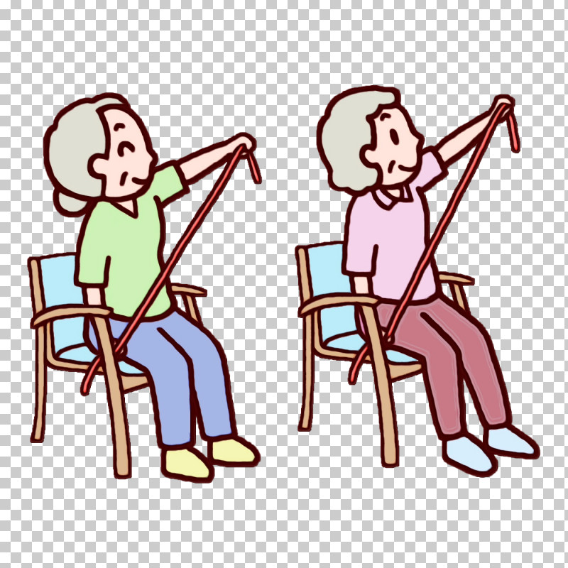 Cartoon Human Chair Meter Male PNG, Clipart, Area, Behavior, Cartoon, Chair, Elder Free PNG Download