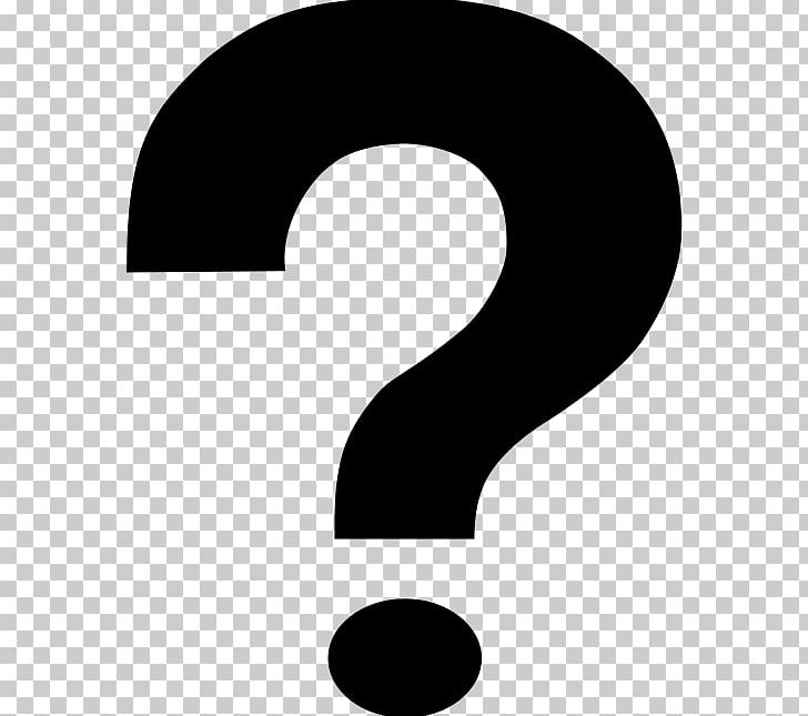 Question Mark Computer Icons PNG, Clipart, Angle, Black, Black And White, Circle, Computer Icons Free PNG Download