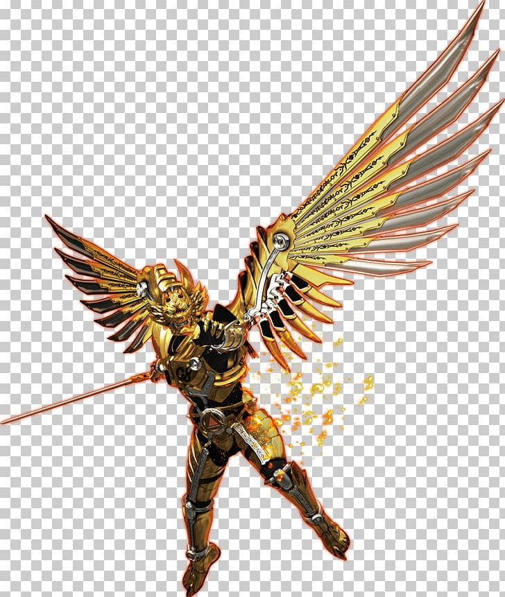 Kouga Saezima Golden Knight Garo CR牙狼 Sansei R&D Pachinko PNG, Clipart, Bird, Falcon, Fandom, Feather, Garo Free PNG Download