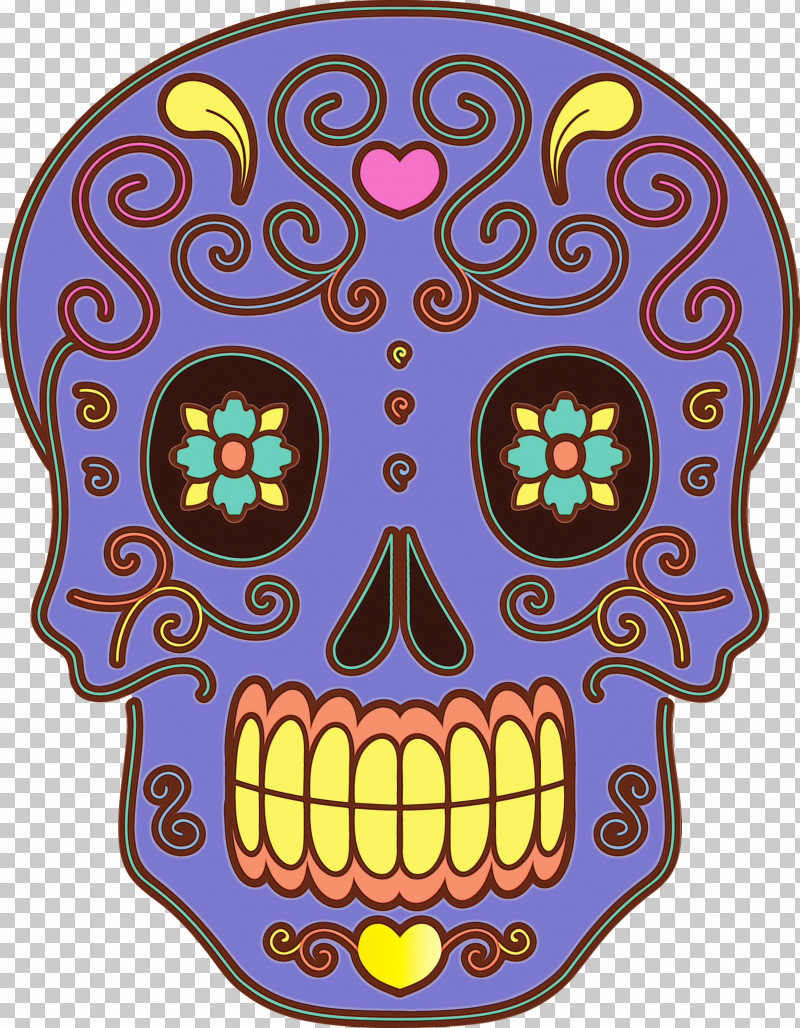 Skull Art PNG, Clipart, Anatomy, Calavera, D%c3%ada De Muertos, Day Of The Dead, Drawing Free PNG Download