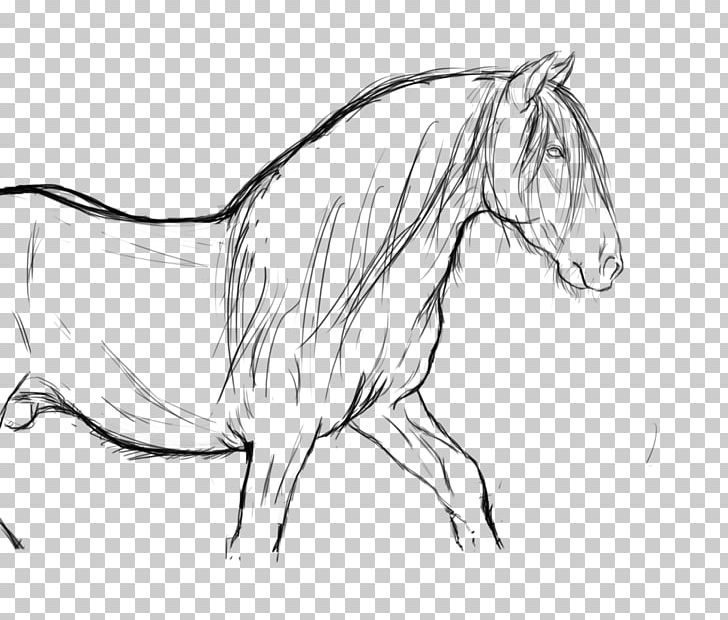 Arabian Horse Stallion Mustang Mane Sketch PNG, Clipart, Arabian Horse, Arm, Artwork, Black And White, Bridle Free PNG Download