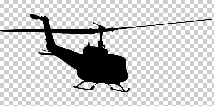 Helicopter Flight Fixed-wing Aircraft Silhouette PNG, Clipart, Aircraft, Aviation, Black And White, Chopper, Drawing Free PNG Download