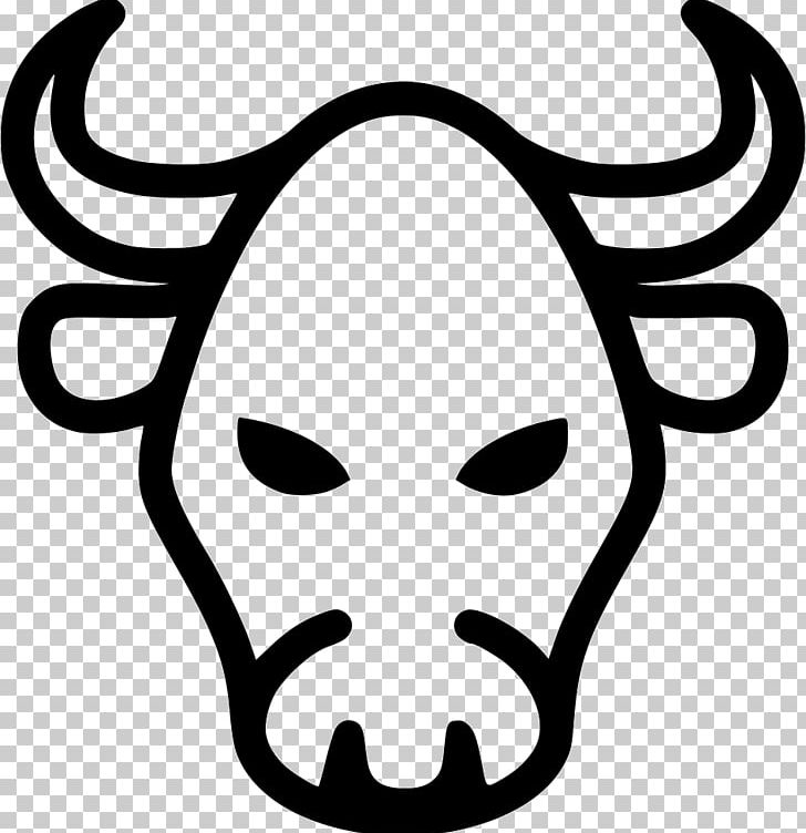 Ox Cattle Computer Icons Symbol PNG, Clipart, Animals, Artwork, Black And White, Bull, Cattle Free PNG Download