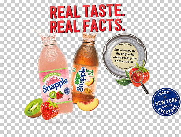 Fizzy Drinks Iced Tea Juice Strawberry Snapple PNG, Clipart, Diet Food, Dinosaur Planet, Dr Pepper Snapple Group, Fact, Fizzy Drinks Free PNG Download