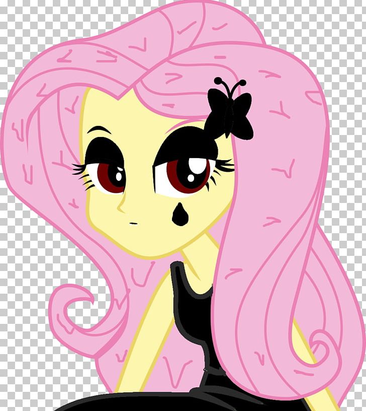 Fluttershy Rainbow Dash Pinkie Pie Twilight Sparkle Pony PNG, Clipart, Art, Black Hair, Cartoon, Cheek, Ear Free PNG Download