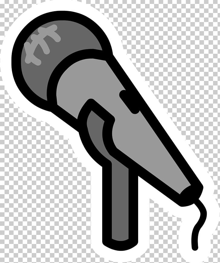 Club Penguin Microphone PNG, Clipart, Angle, Audio, Audio Equipment, Black And White, Club Penguin Free PNG Download