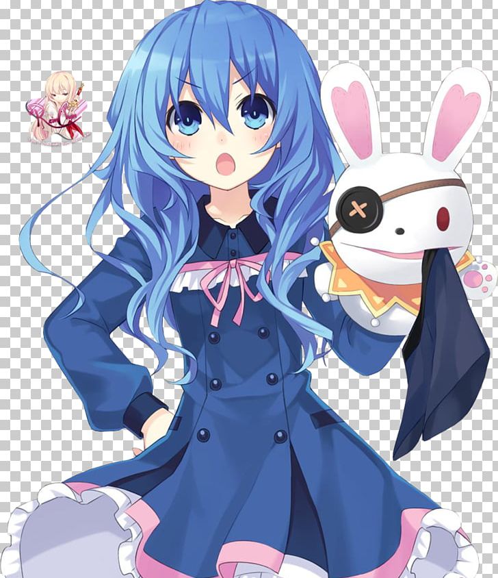 Date A Live Desktop Anime Art PNG, Clipart, Art, Artwork, Black Hair, Blue, Brown Hair Free PNG Download