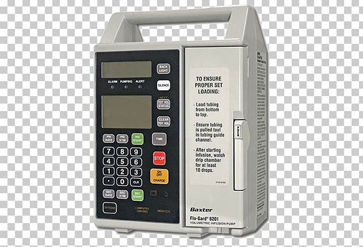 Infusion Pump Intravenous Therapy Baxter International Medical Equipment Medicine PNG, Clipart, Baxter International, B Braun Melsungen, Electronics, Hardware, Infusion Pump Free PNG Download