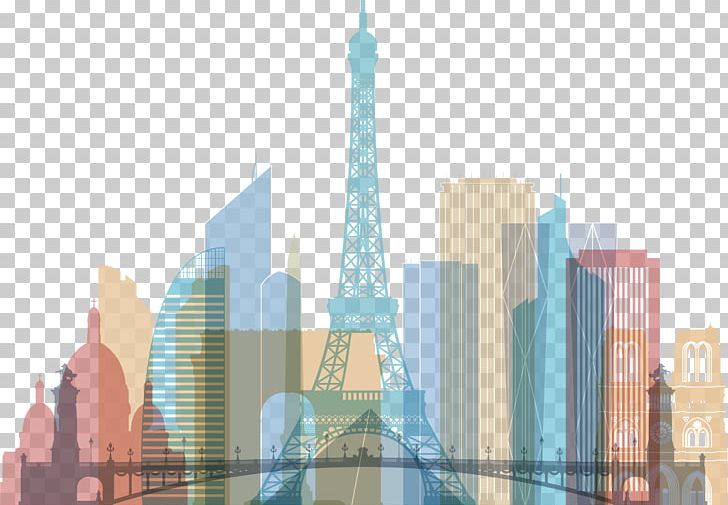 Paris Skyline Poster PNG, Clipart, Architecture, Art, Bridge, Building, City Free PNG Download